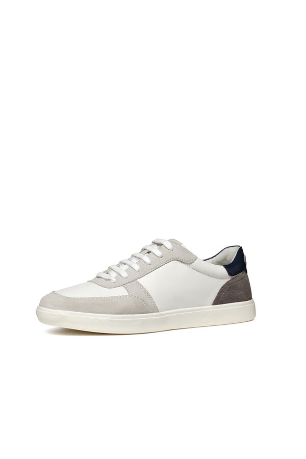 Geox Deportiva low cut de hombre Blanco