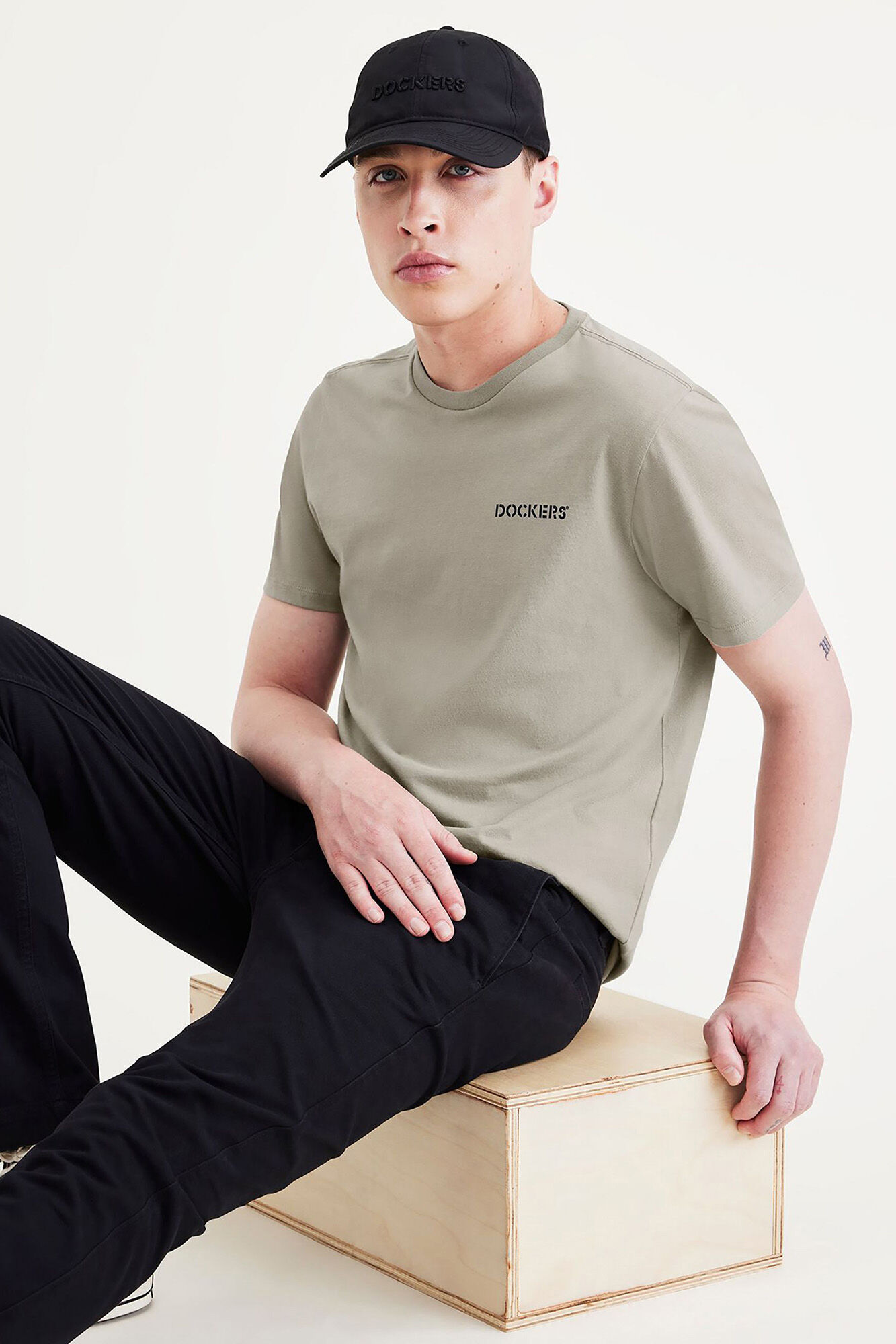 Dockers Camiseta logo slim fit