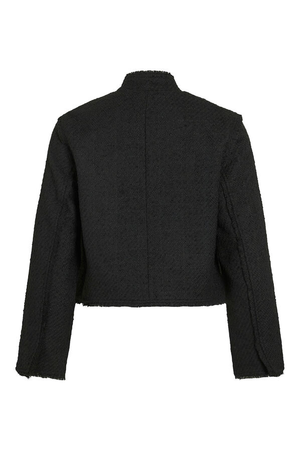 Vila Chaqueta de pa&ntilde;o con botones Negro