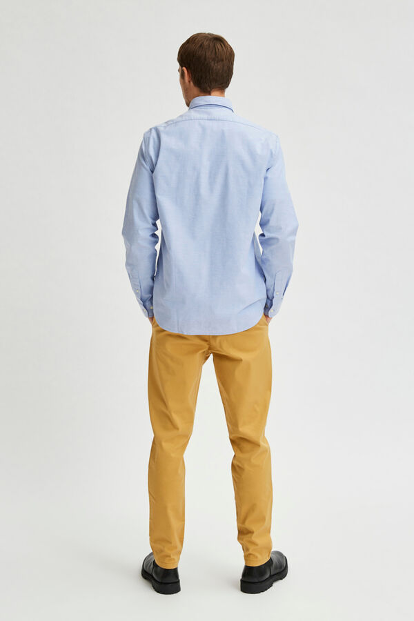 Cortefiel Camisa oxford Regular Fit Azul