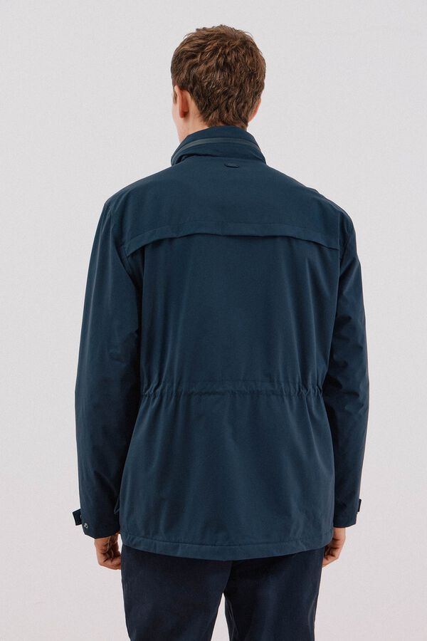 Cortefiel Chaqueta t&eacute;cnica 4 bolsillos Azul marino
