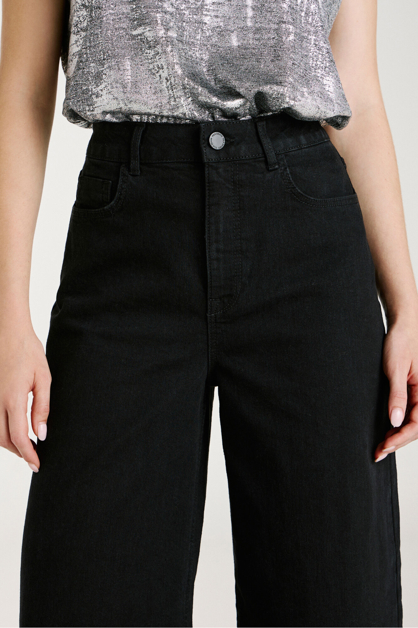 Vila Pantal&oacute;n vaquero ancho