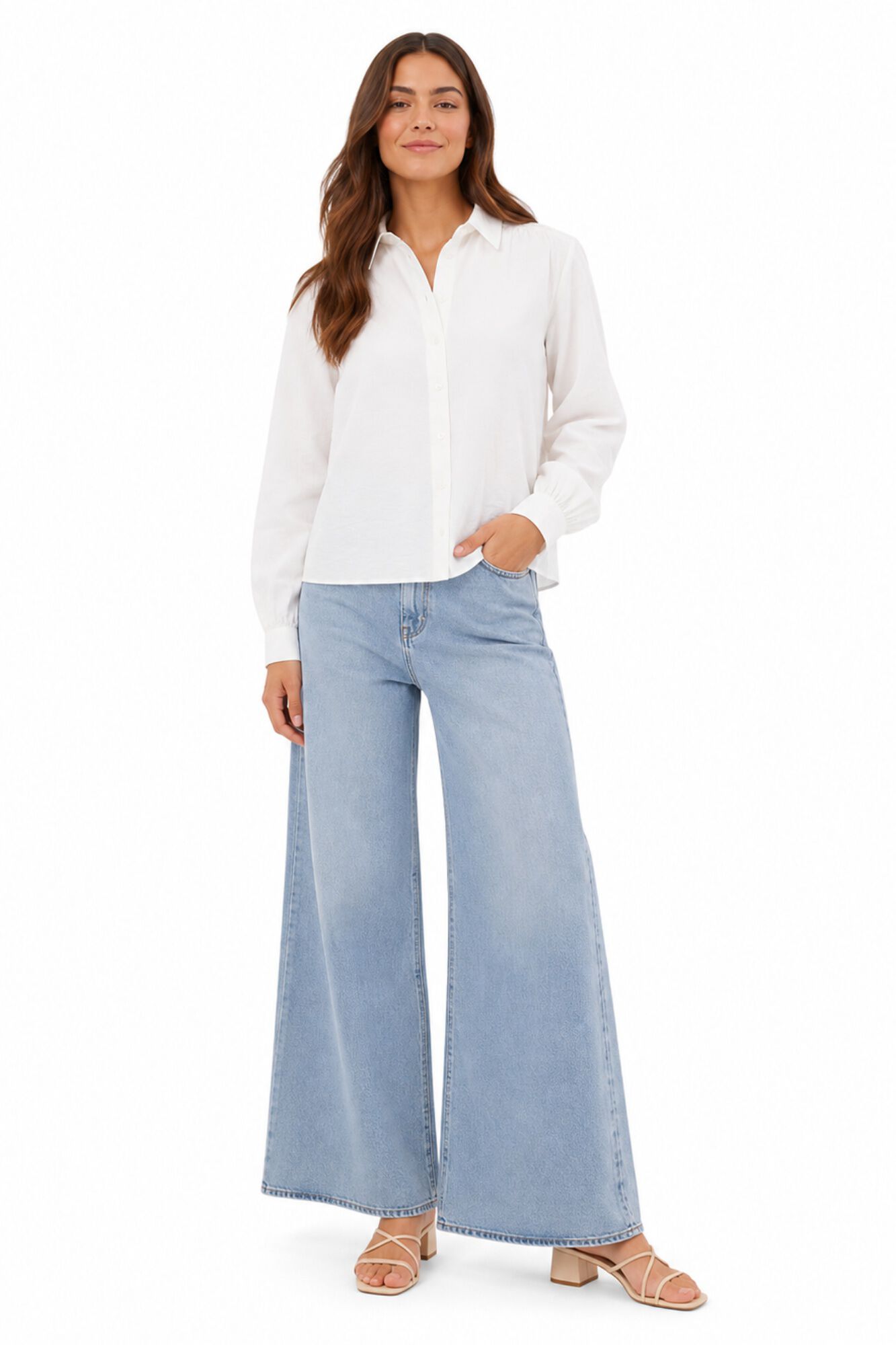 Object Camisa com costas bordadas
