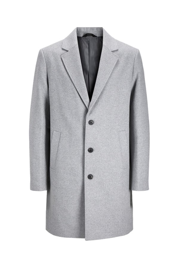 Jack & Jones Sobretudo curto Cinzento