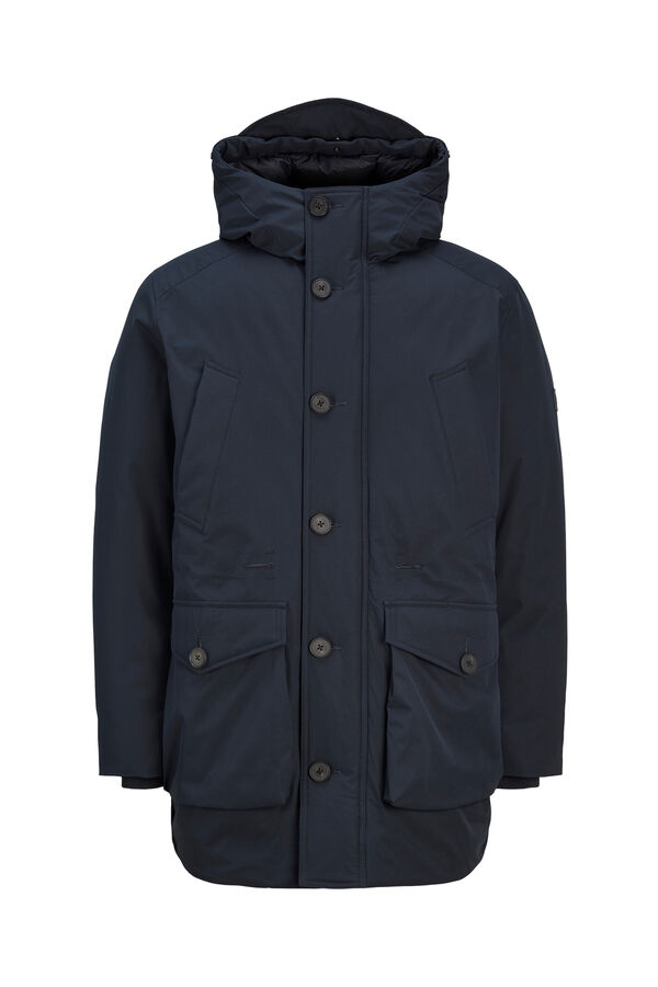 Jack & Jones Parka forrada capucha Azul marino