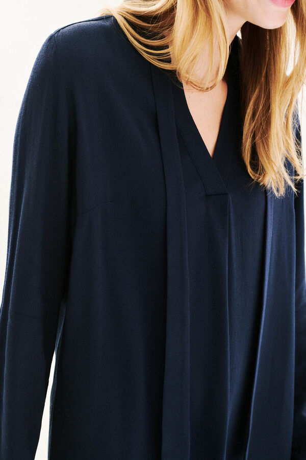 Caroll Vestido 100% viscose Azul