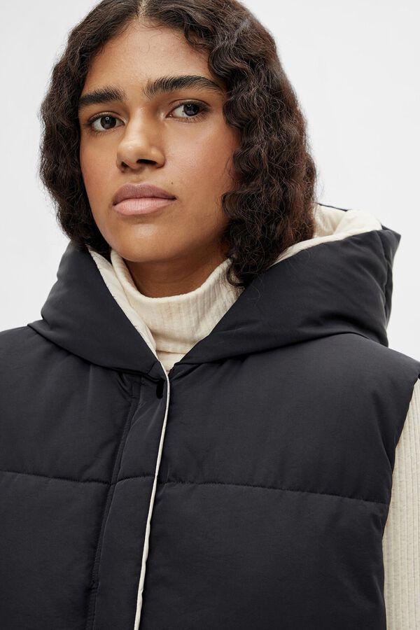 Object Chaleco acolchado Negro