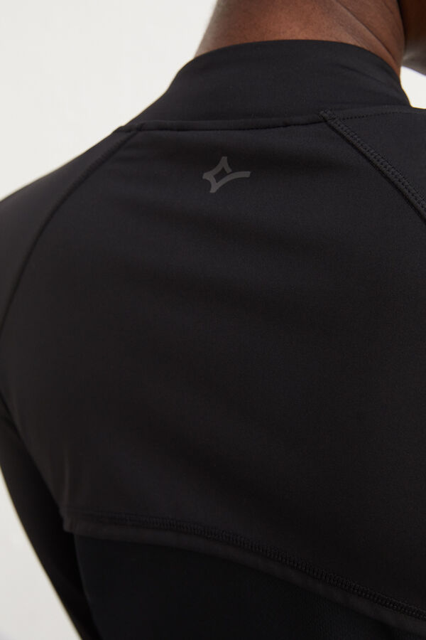 Dash and Stars Chaqueta running transpirable negro negro