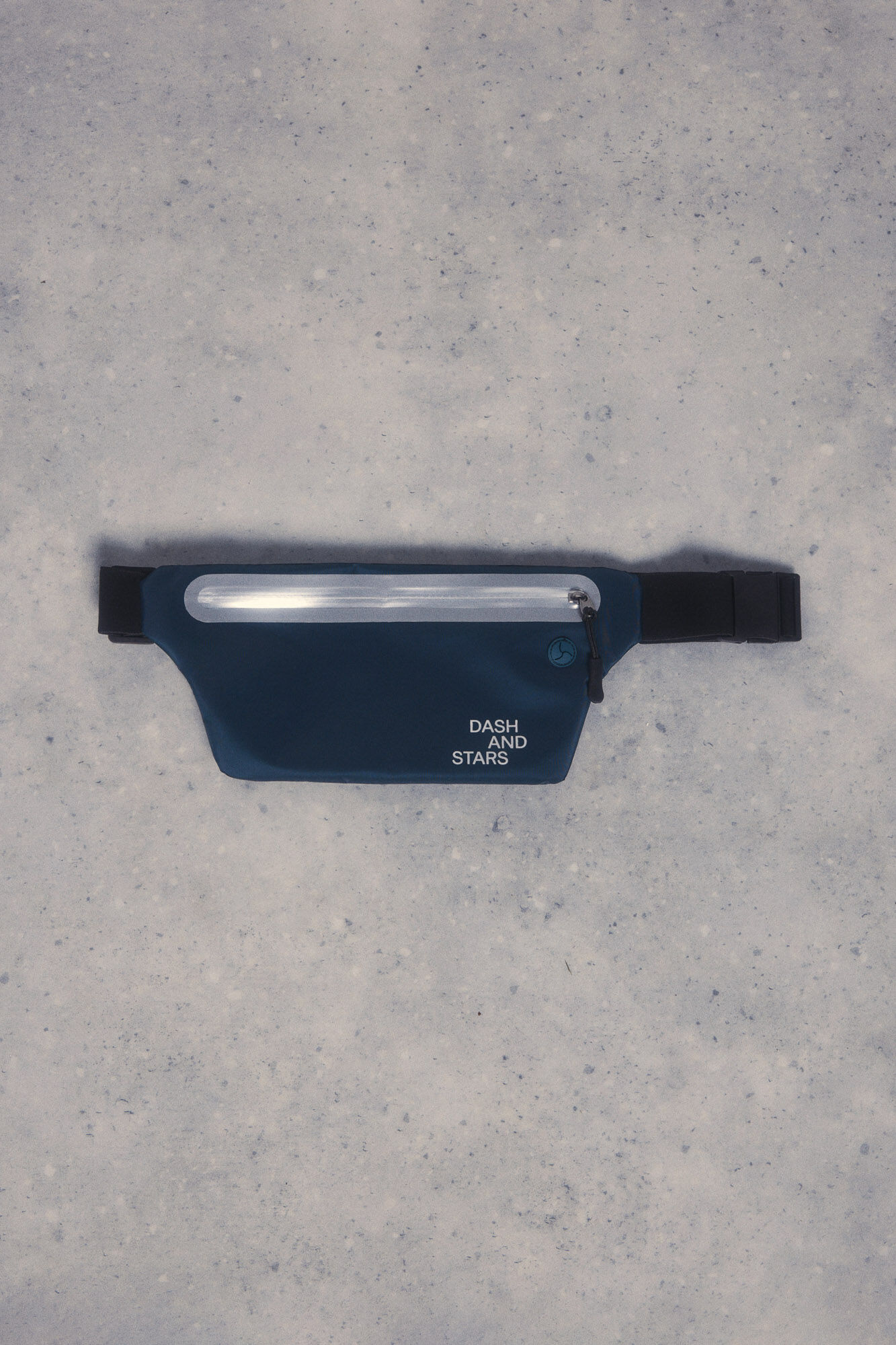 Dash and Stars Bolsa de cintura t&eacute;cnica azul