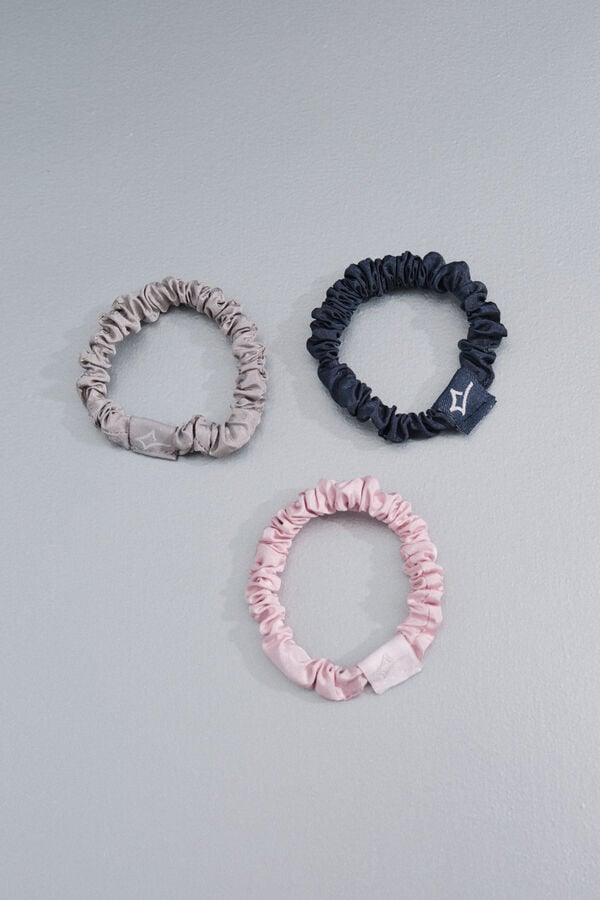 Dash and Stars Pacote com 3 faixas de cabelo rosa