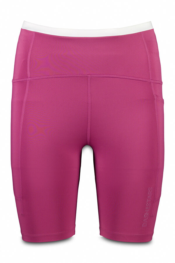 Dash and Stars Leggings de ciclismo 4D STRETCH rosa rosa