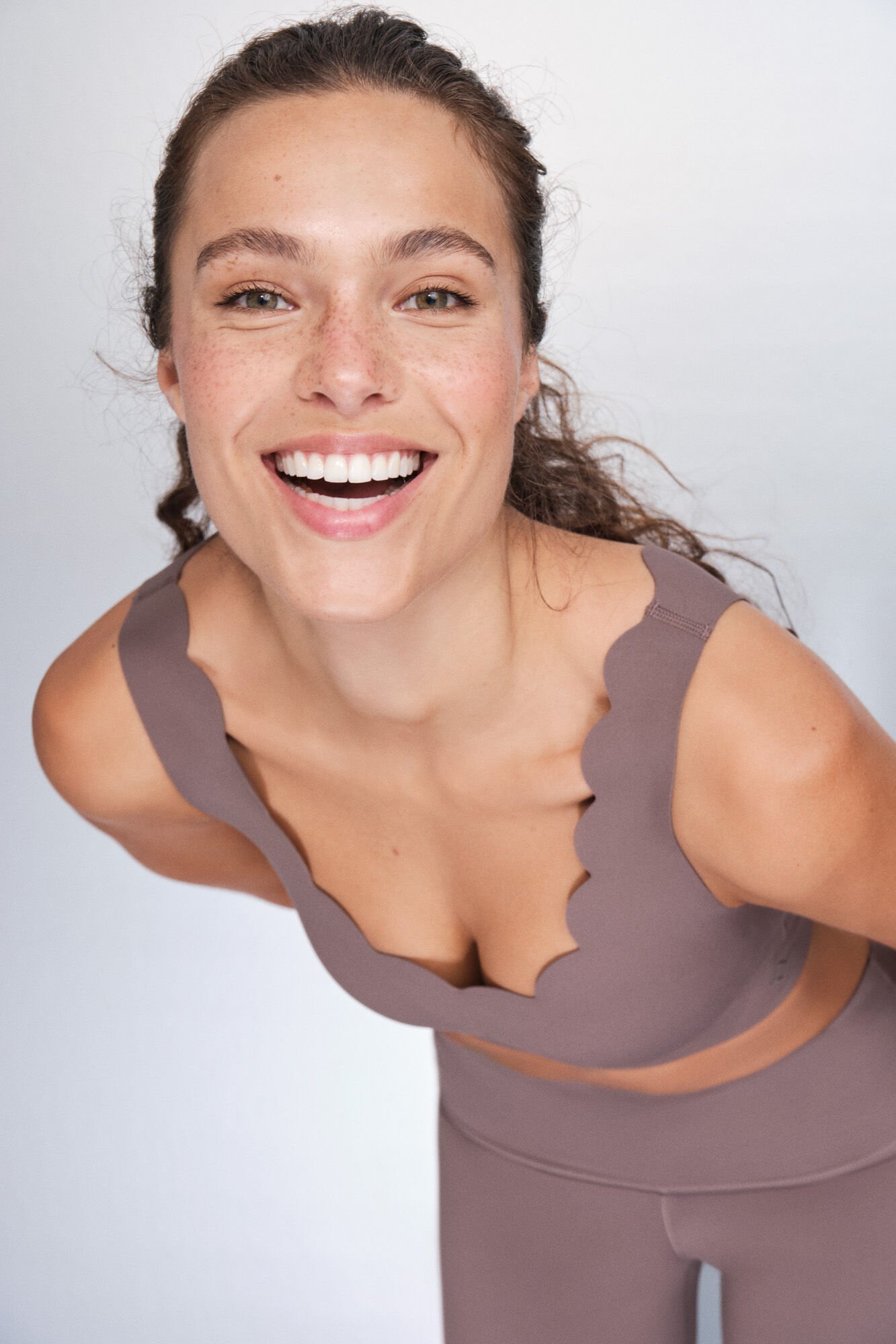 Dash and Stars Soutien desportivo COMPRESSIVE marrom