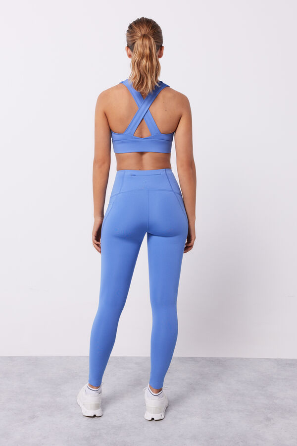 Dash and Stars Leggings azuis 4D Stretch azul