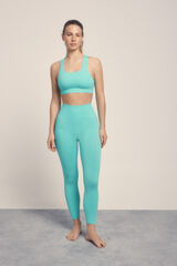 Dash and Stars Leggings crop SEAMLESS COMFORT azul azul