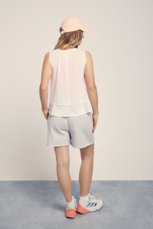 Dash and Stars Calções de pelúcia cinza cinzento