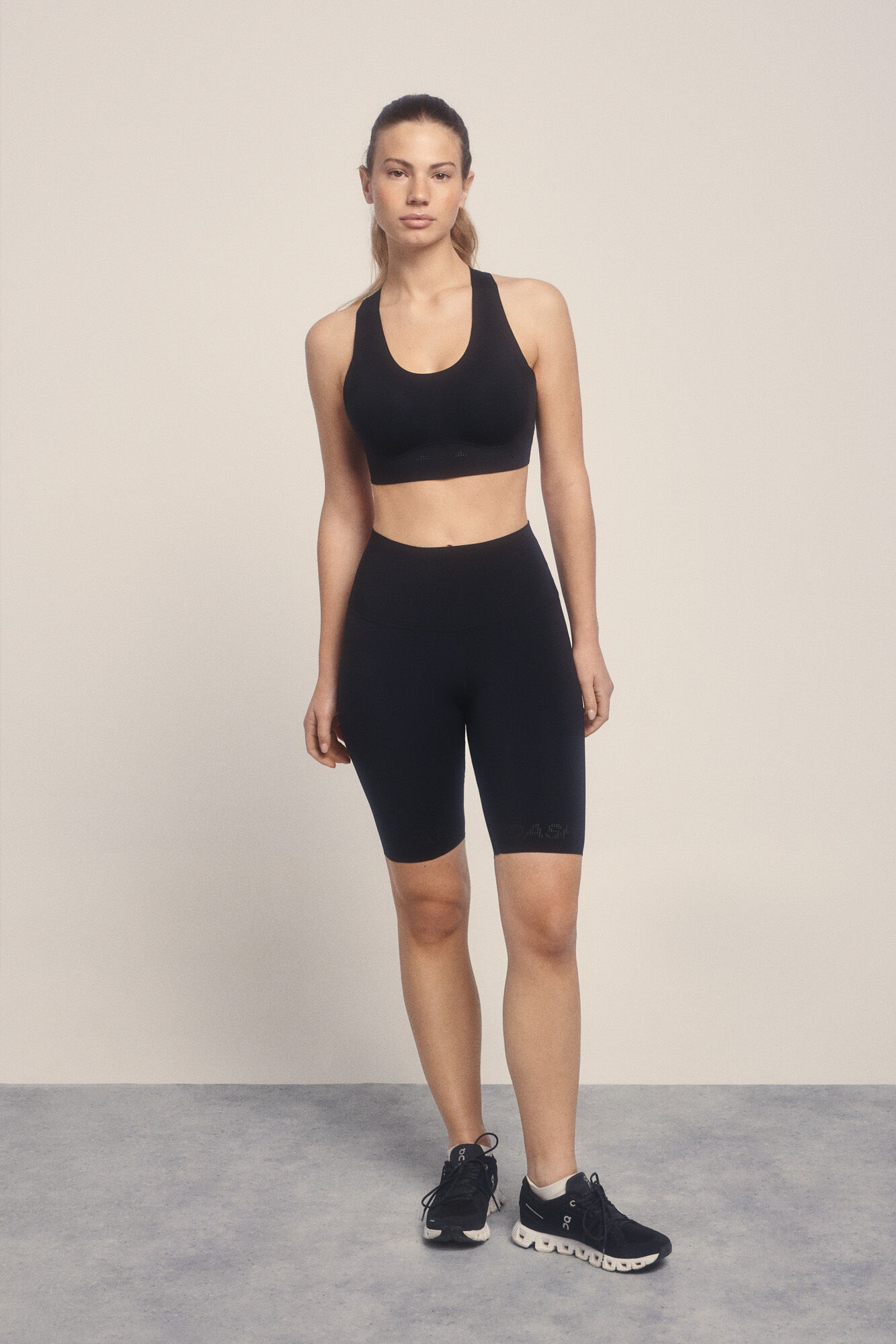 Dash and Stars Mallas ciclista COMPRESSIVE negras