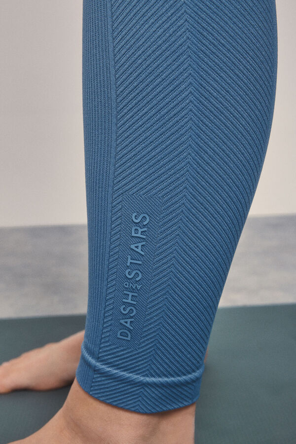 Dash and Stars Leggings SEAMLESS COMFORT azul azul