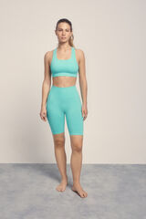 Dash and Stars Leggings de ciclismo SEAMLESS COMFORT azul azul