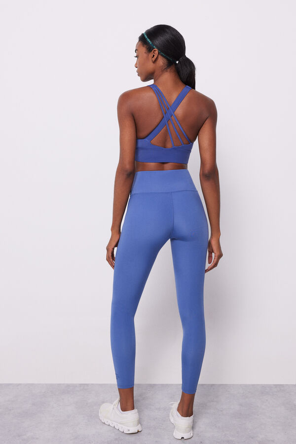 Dash and Stars Leggings azuis Collagen Feel azul