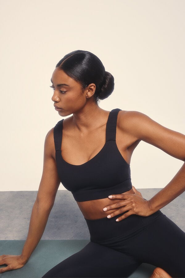 Dash and Stars Suti&atilde; esportivo preto SOFT MOVE preto