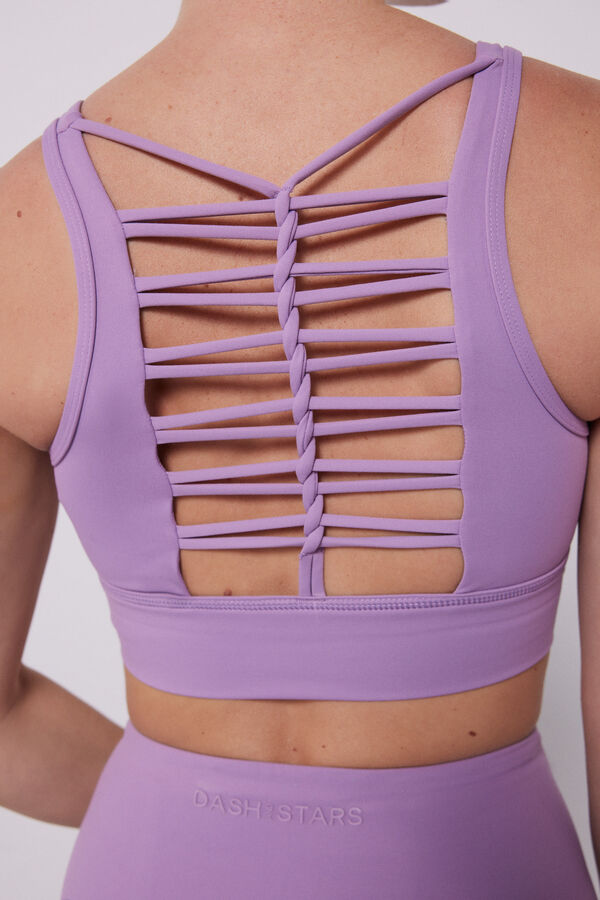 Dash and Stars Sujetador deportivo SOFT MOVE morado morado/lila