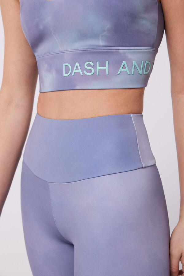 Dash and Stars Leggings storm 4D Stretch morado/lila