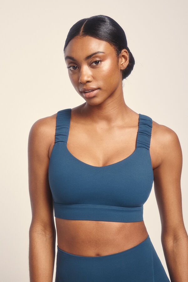Dash and Stars Sujetador deportivo SOFT MOVE azul azul