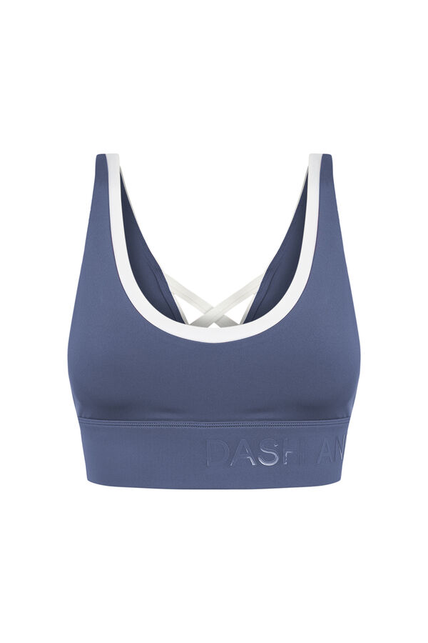 Dash and Stars Soutien Desportivo Stretch 4D Azul azul