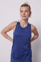 Dash and Stars Camiseta t&eacute;cnica tirantes azul azul