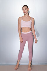 Dash and Stars Legging curta rosa SOFT MOVE rosa