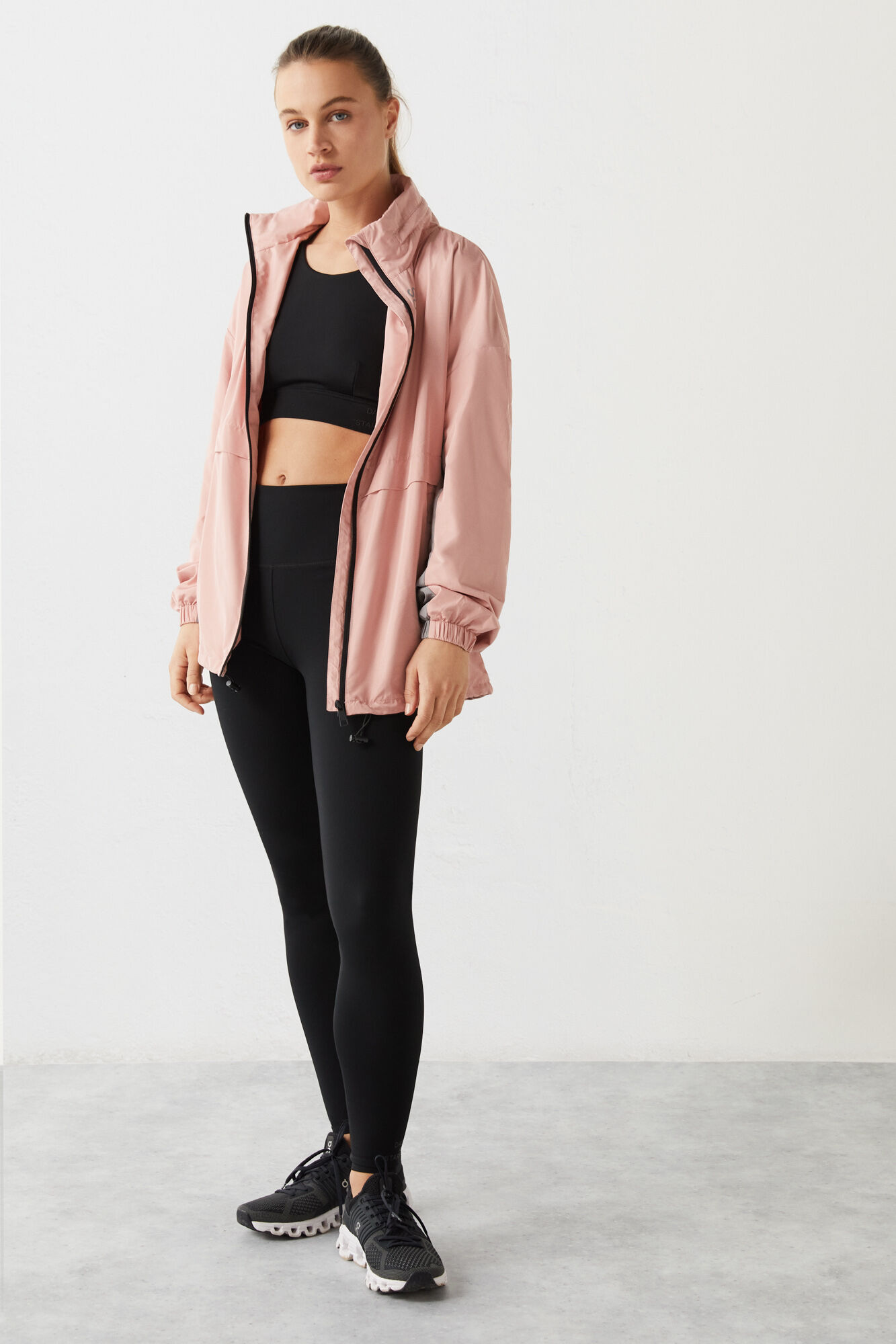 Dash and Stars Leggings compridos pretos Collagen Feel