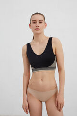 Dash and Stars Pack 2 bragas cl&aacute;sicas nude laser cut nude