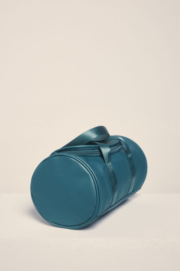 Dash and Stars Bolsa grande de toalete verde para boliche verde