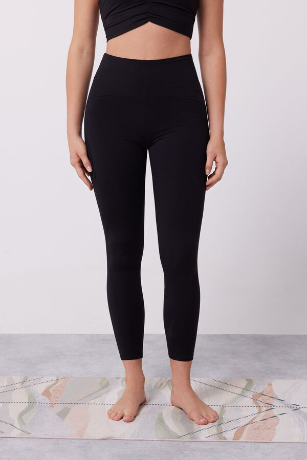 Dash and Stars Leggings pretas Soft Move preto