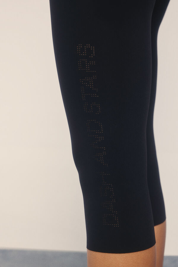 Dash and Stars Leggings COMPRESSIVAS pirata pretas preto