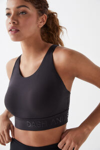 Dash and Stars Soutien desportivo preto 4D Stretch