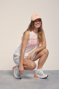 Dash and Stars T-shirt branco com halter