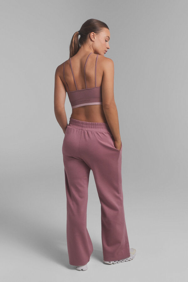 Dash and Stars Cal&ccedil;a largas retas rosa soft touch rosa