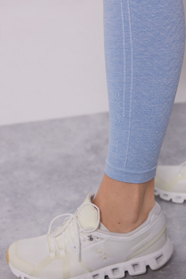 Dash and Stars Leggings azules Seamless Comfort azul