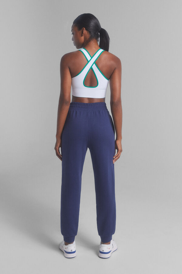 Dash and Stars Cal&ccedil;as jogger algod&atilde;o azuis azul