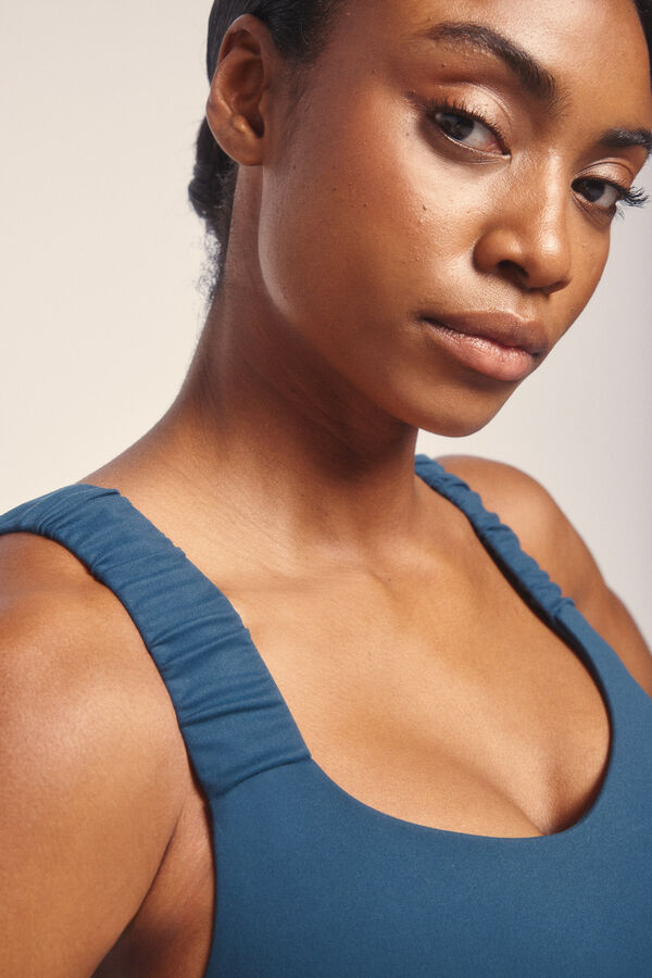 Dash and Stars Sujetador deportivo SOFT MOVE azul azul