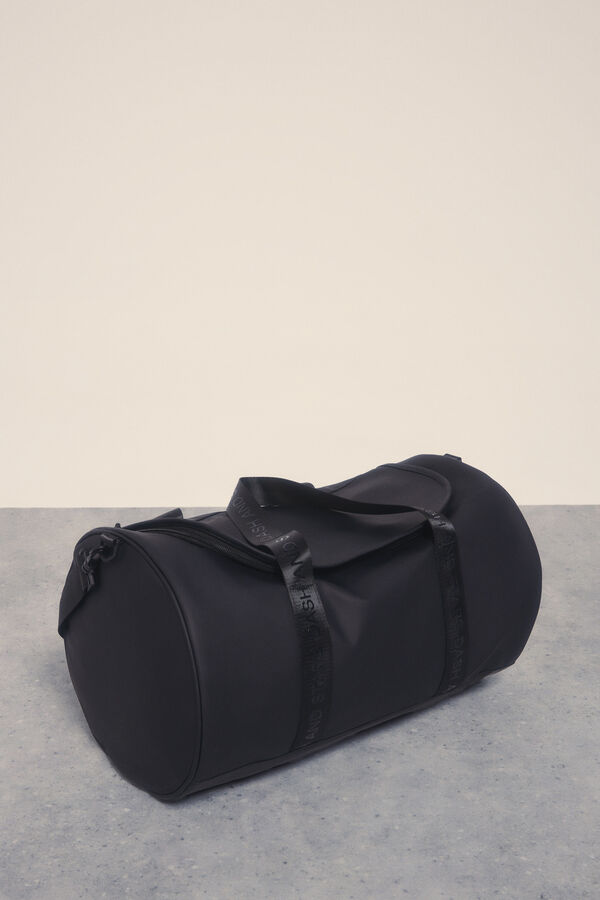 Dash and Stars Bolso deporte 'bowling' grande negro negro