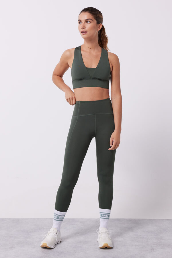 Dash and Stars Soutien desportivo verde 4D Stretch verde