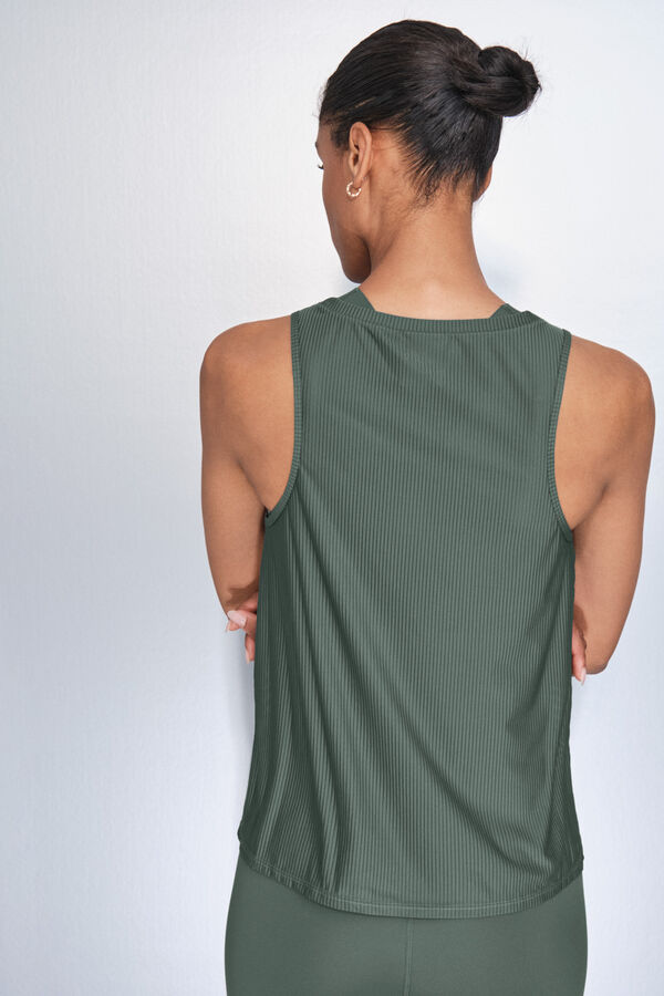 Dash and Stars T-shirt verde halter verde
