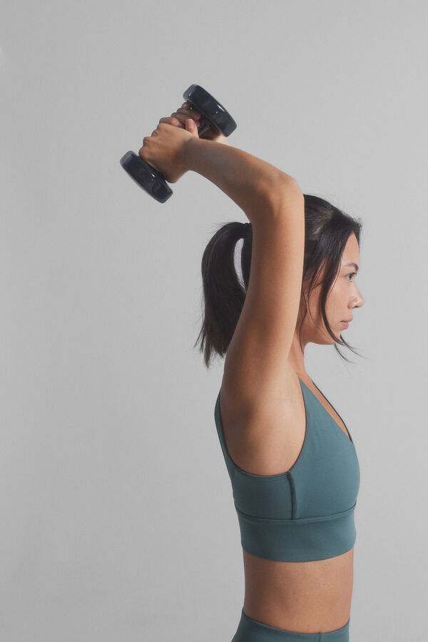 Dash and Stars Soutien desportivo 4D Stretch verde verde