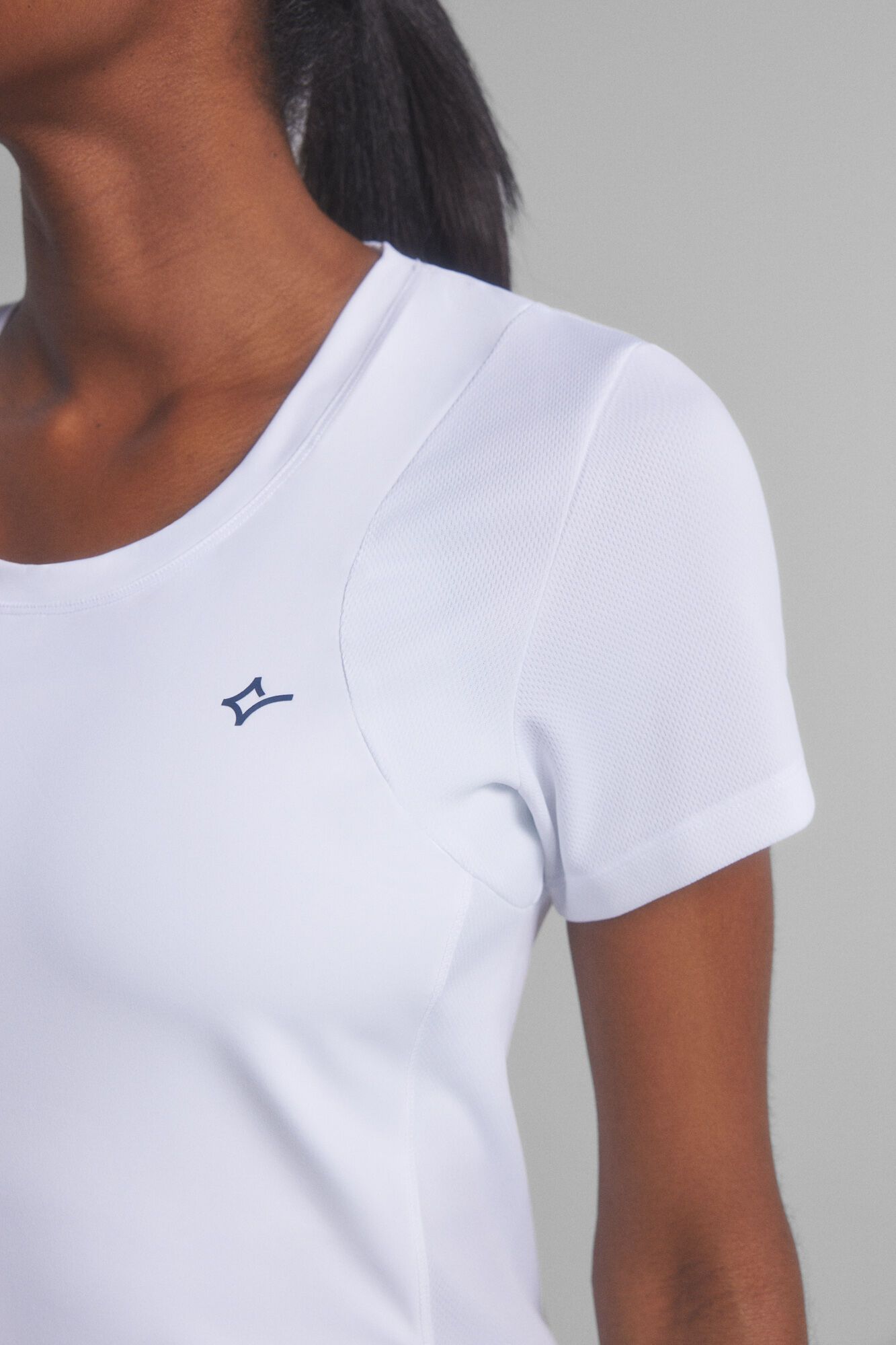 Dash and Stars Camiseta manga corta 4D Stretch blanco