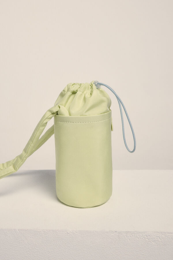 Dash and Stars Funda porta botella verde