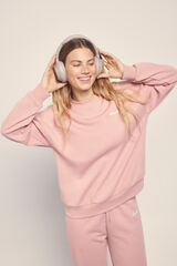 Dash and Stars Moletom de Sweatshirt piqué rosa rosa