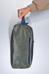 Dash and Stars Bolso bandolera nylon  kaki satinado verde