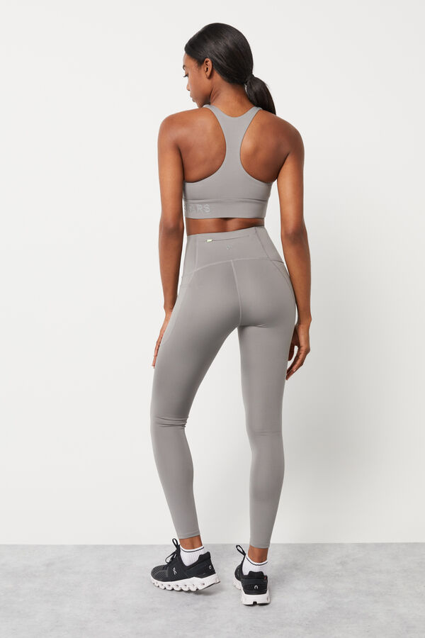 Dash and Stars Leggings gris 4D Stretch gris